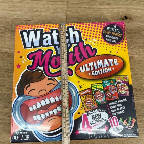 Watch Ya Mouth Ultimate Edition Family Friends Game Silly Funny Party NEW SEALED - Picture 9 of 12